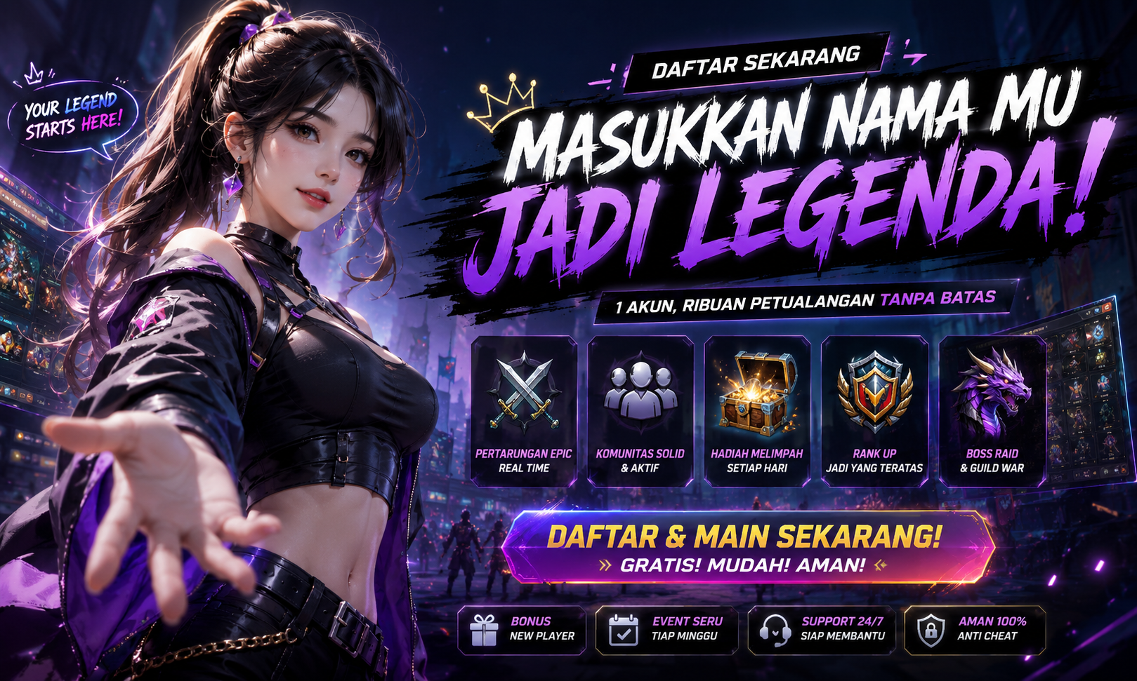 Rahasia Mengubah Akun Cupu Menjadi Tingkatan Tertinggi